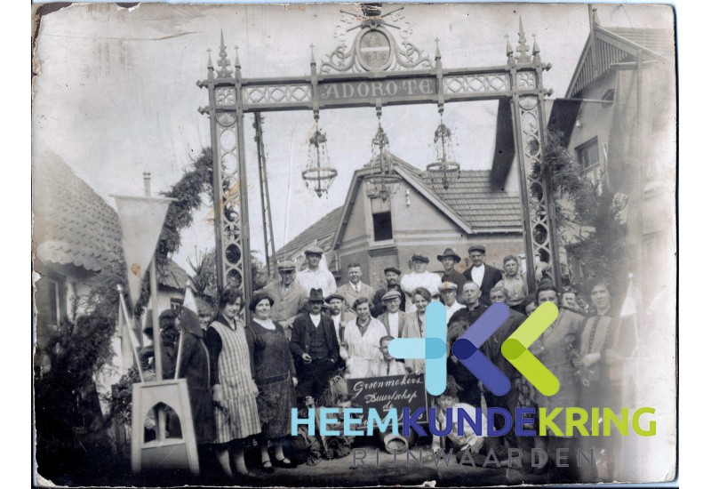 Buurt Zwartesluis 1929 Coll. M.Snip-Janssen